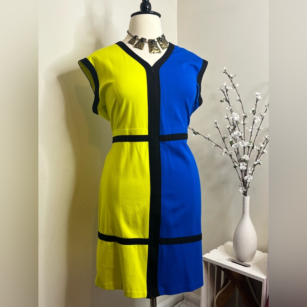 Ashley Stewart Color-block Dress Size 20